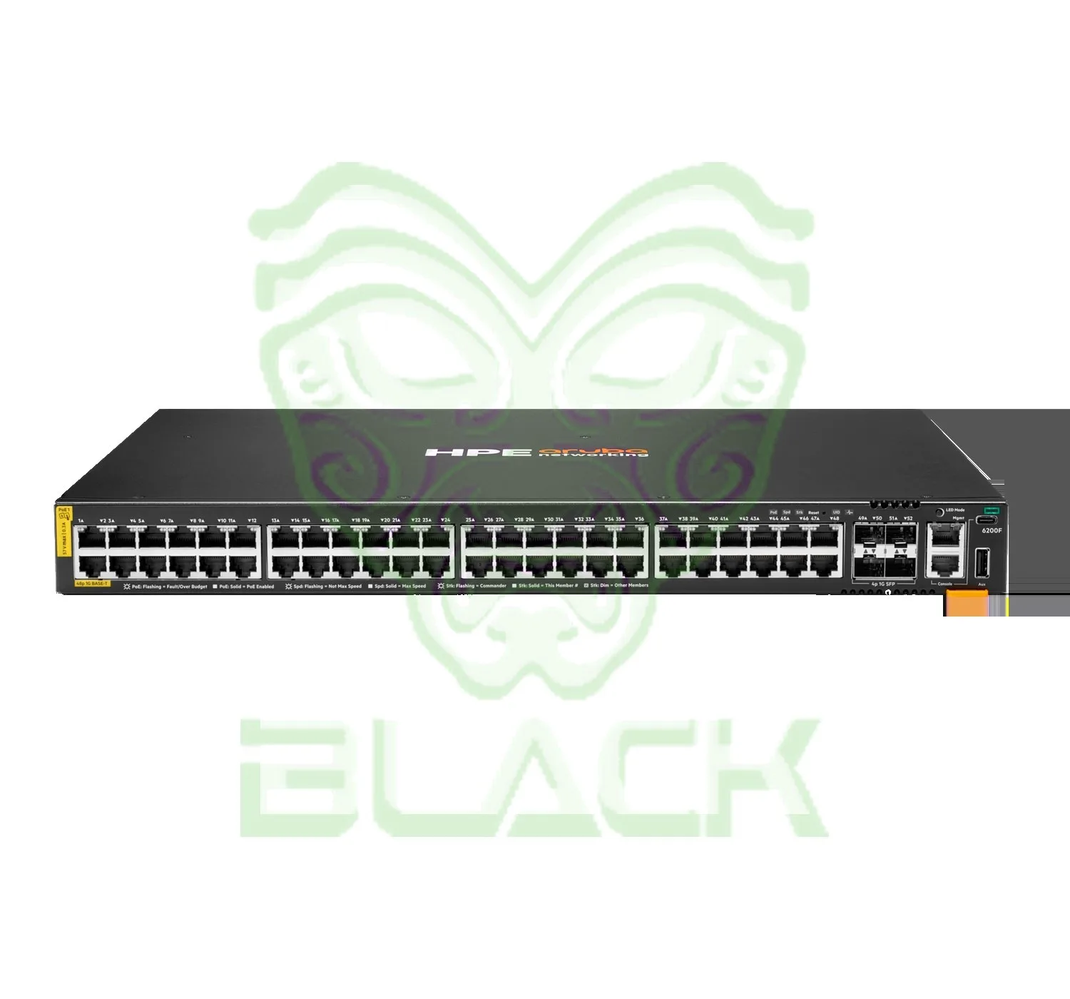 SWITCH 48P ARUBA 6200F CL4 POE+ 4SFP+ 740W