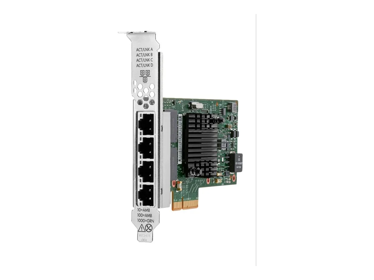 PLACA RED HPE PCIE 4 PUERTOS BASE-T ETHERNET 1 GB