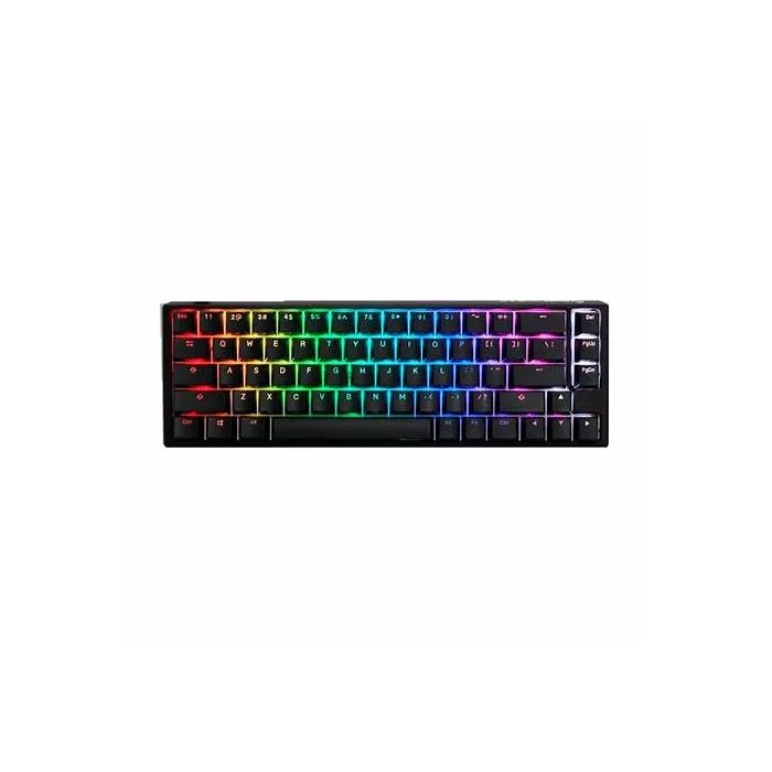TECLADO MECANICO DUCKY ONE 3 SF 65 HOTSWAP CHERRY MX BROWN RETROILUMINADO RGB NEGRO