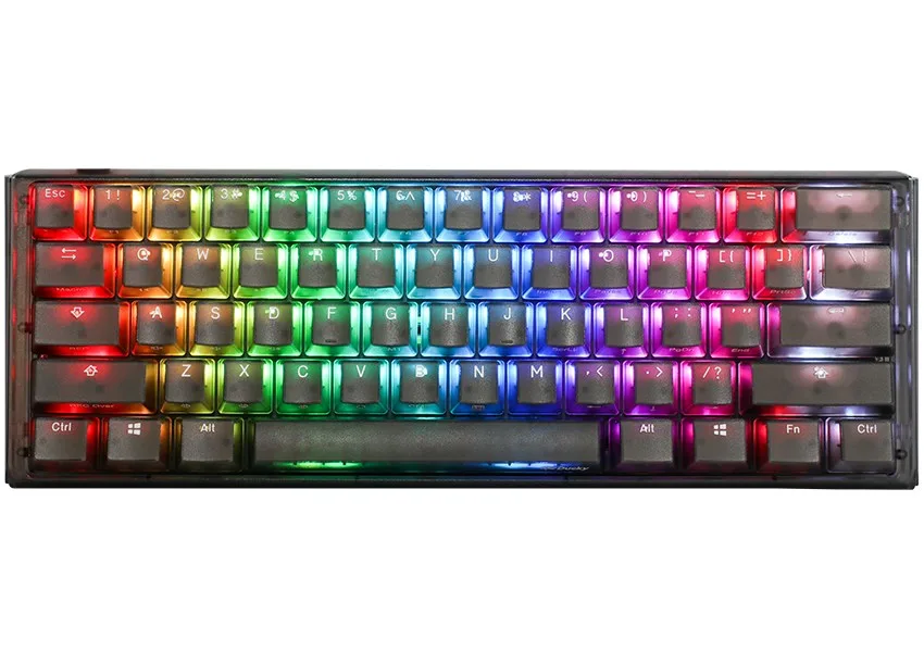 TECLADO MECANICO DUCKY ONE 3 DAYBREAK RED SW /ES/ AURA BLACK RGB