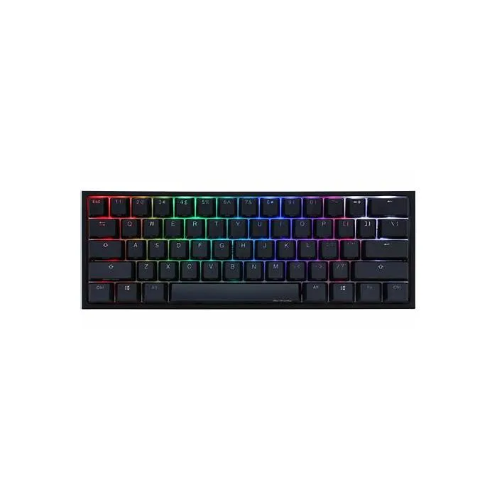 TECLADO GAMER DUCKY ONE 2 MINI RGB WHITE 60 MECANICO