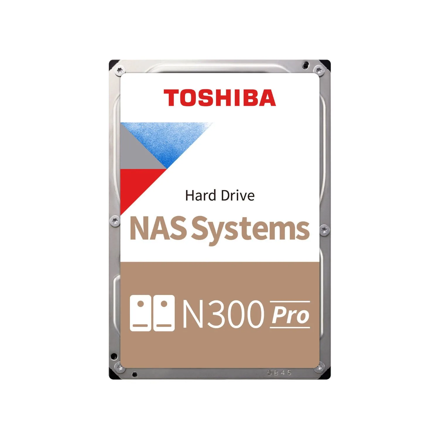DISCO DURO INTERNO TOSHIBA 22TB N300 PRO NAS SATA III 3,5" 7200RPM HDWG82CXZSTB