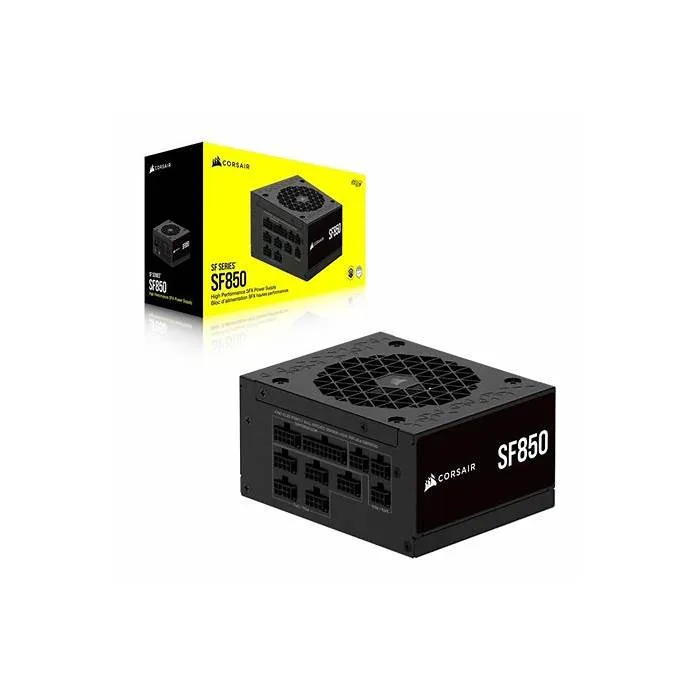 FUENTE CORSAIR SFX 850W 80 PLUS PLATINUM FULL MODULAR SF850 ITX ATX 3.1 PCIE 5.1