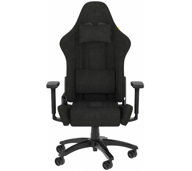 Silla Gamer Corsair Tc100 Relaxed Tela Negro (peso Max. 120kg)