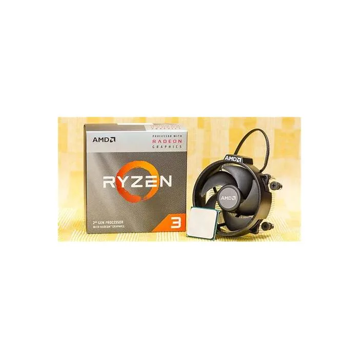 Procesador AMD Ryzen 3 3200G 4.0GHz Turbo Radeon Vega 8 AM4 (Tray - SIN Cooler)