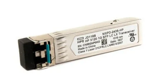TRANSCEIVER ARUBA HPE X120 1G SFP LC LX (L)