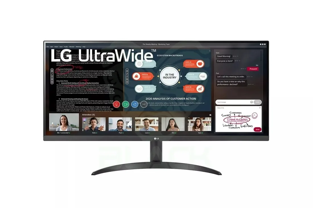MONITOR LG 34 ULTRAWIDE 34WP500-B BORDERLESS WFHD (II)
