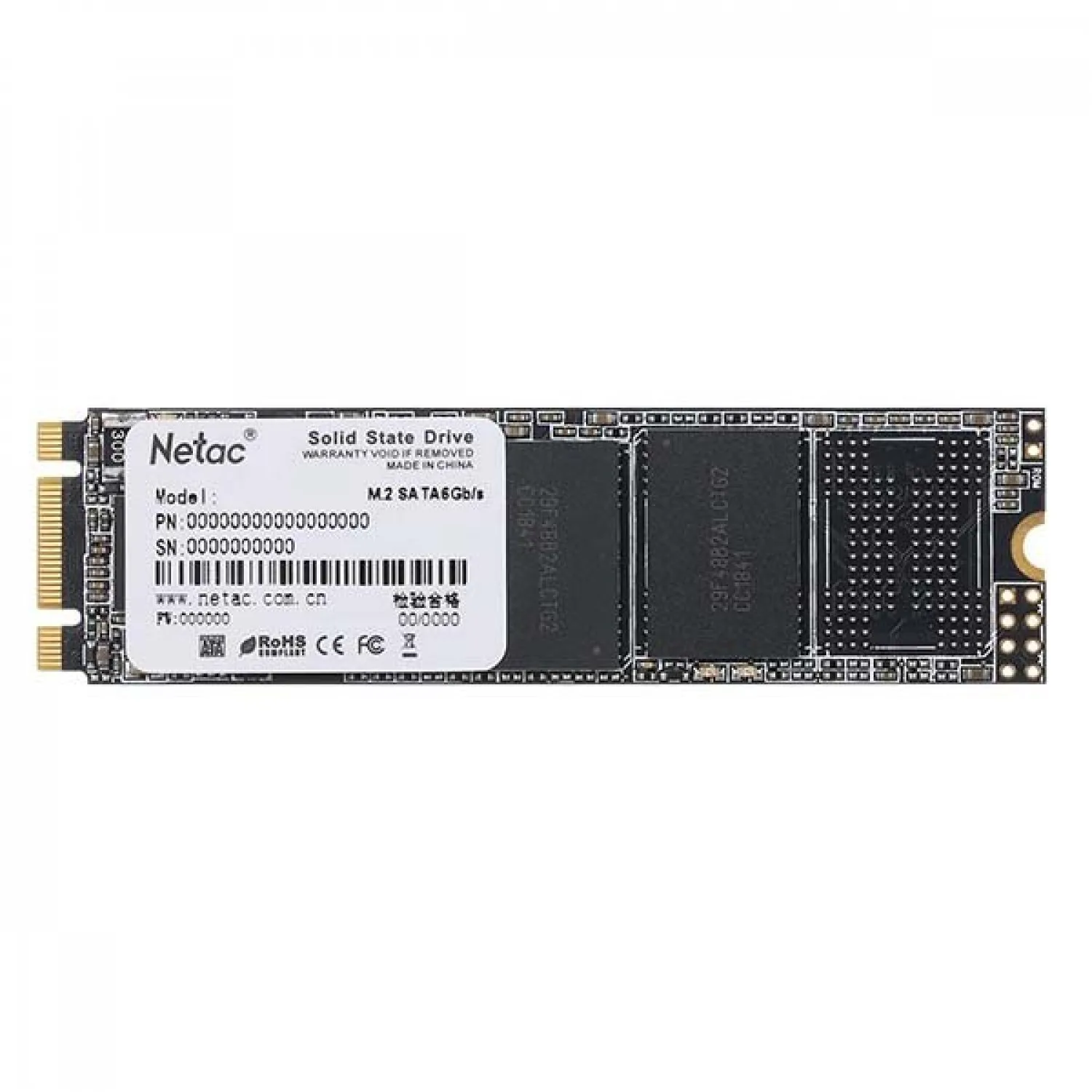 DISCO SSD NETAC N535N M.2 2280 SATAIII 3D NAND SSD 512 GB