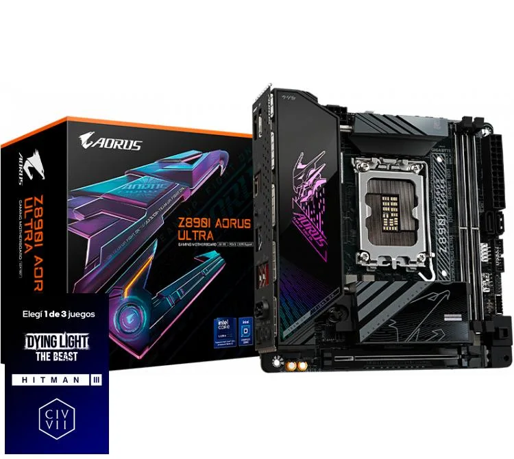 Mother Gigabyte Z890I Aorus Ultra S1851