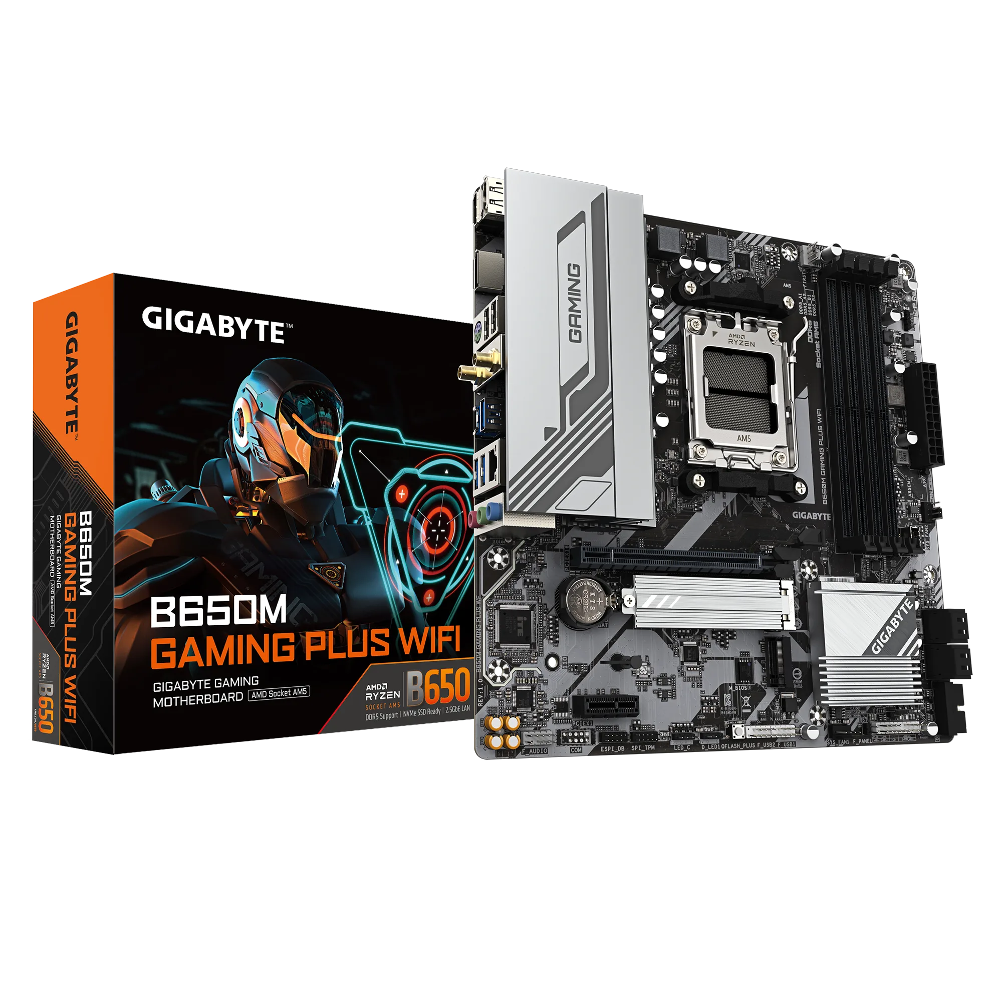 MOTHER GIGABYTE B650M GAMING PLUS WIFI AM5 1.2