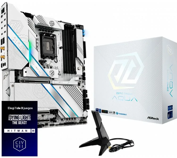 Mother Asrock Z890 Taichi Aqua WIFI LGA1851 DDR5