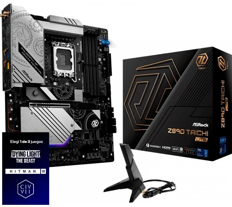 Mother Asrock Z890 Taichi Lite WIFI LGA1851 DDR5