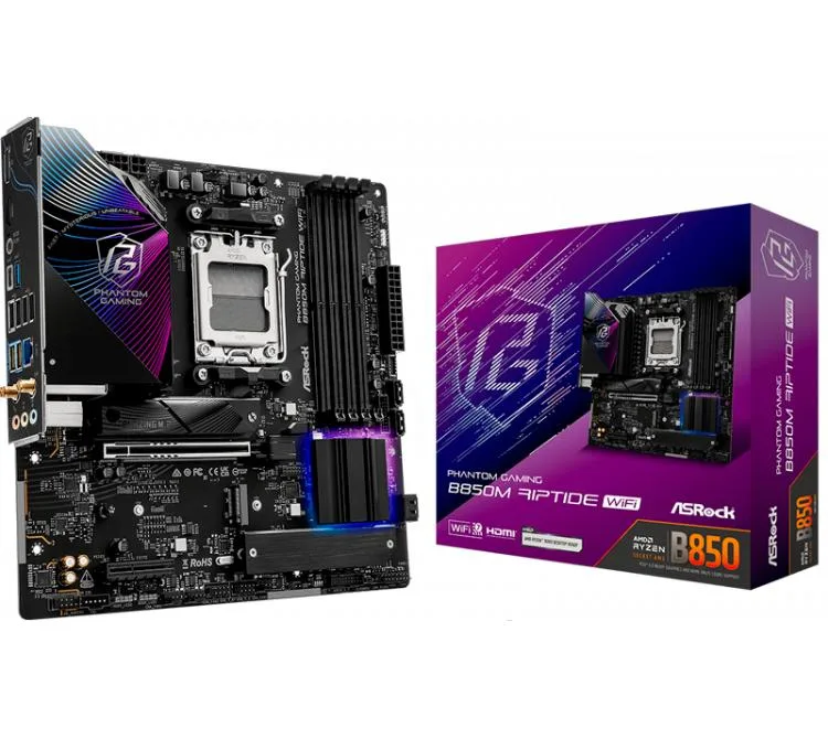 MOTHER ASROCK B850M RIPTIDE WIFI AM5 DDR5
