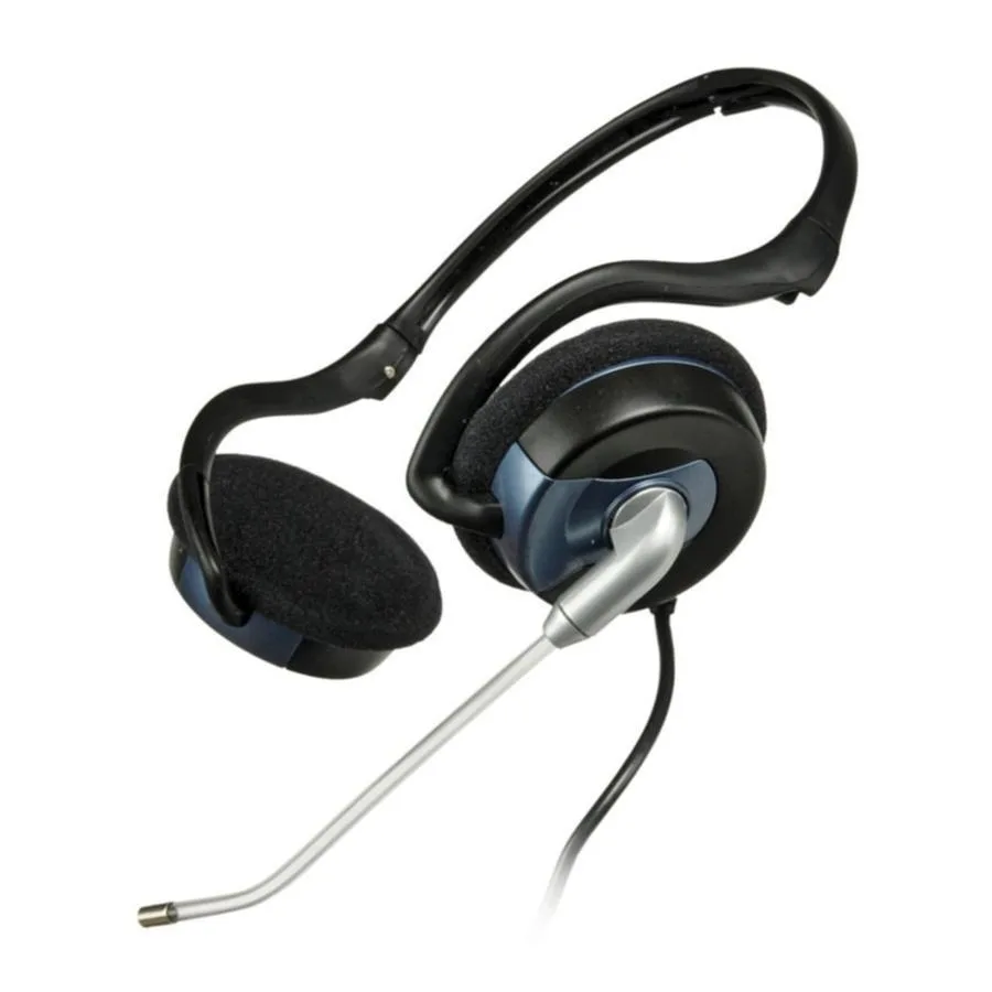 AURICULAR GENIUS (HS-300N) C/MIC NEGRO