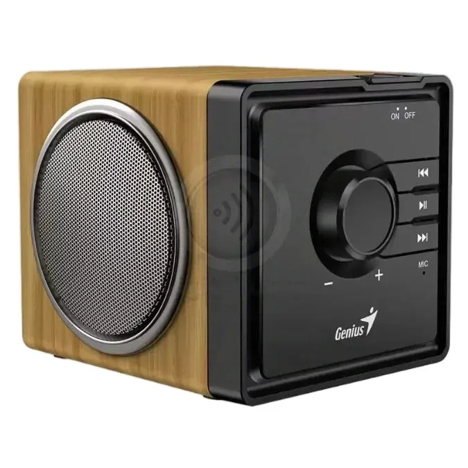 PARLANTE GENIUS SP-916BT MADERA