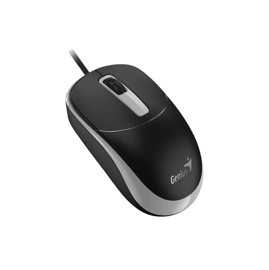 MOUSE GENIUS DX-123,USB-C,BLK+GREY