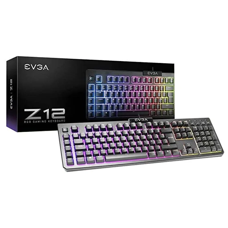 TECLADO EVGA Z12 GAMING RGB