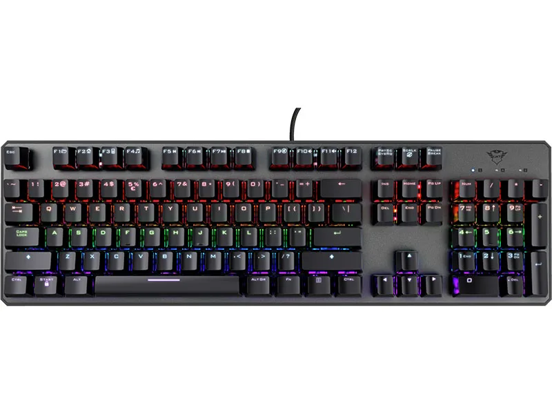 TECLADO TRUST ASTA GXT865 MECH ES