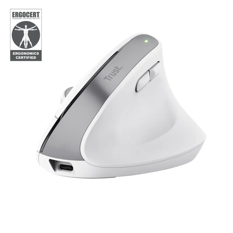 MOUSE GAMER TRUST BAYO ERGO MULTIDISPOSITIVO WIRELESS WHITE