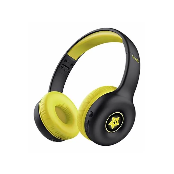 AURICULAR TRUST WIRELESS KIDS BLACK