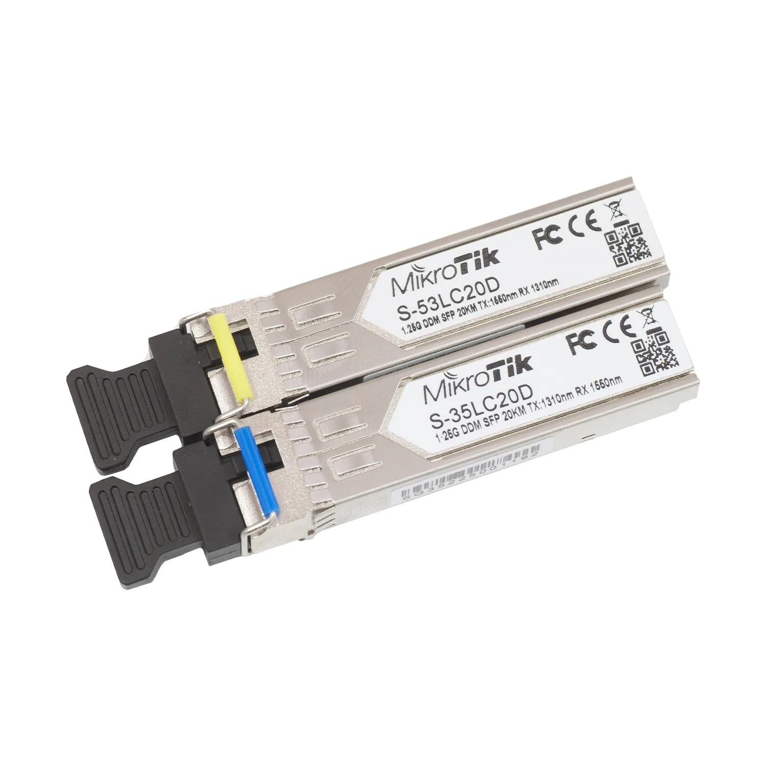 Pair Of Sfp Modules, S-35LC20D (1.25g Sm 20km T131...
