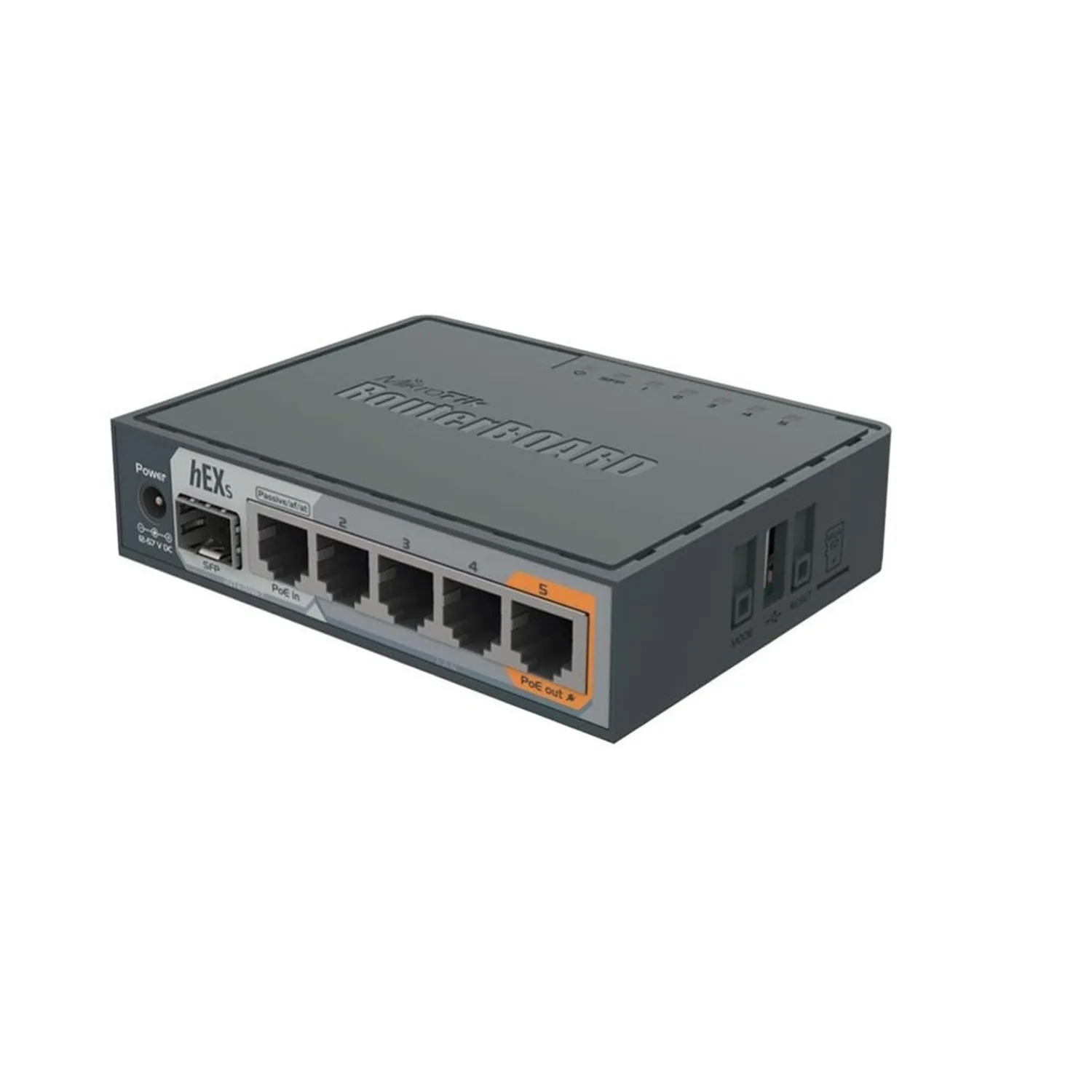 RB MIKROTIK 760IGS HEX-S 5P GB+USB POE OUT P5 S/F