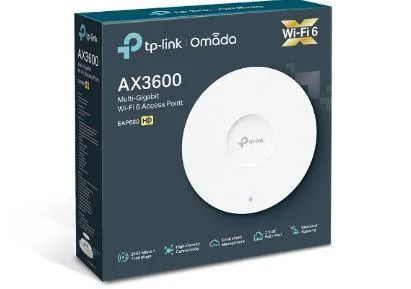 AP IN.TP LINK EAP INDOOR AX3600 DUAL BAND MU-MIMO S/F