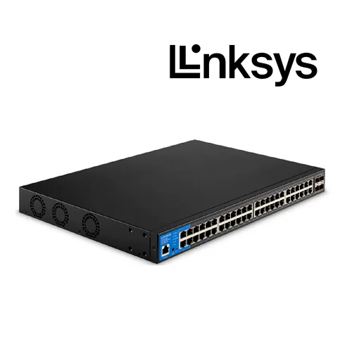 48-PORT MANAGED POE+ GE SWITCH 4 10G SFP+ 740W TAA