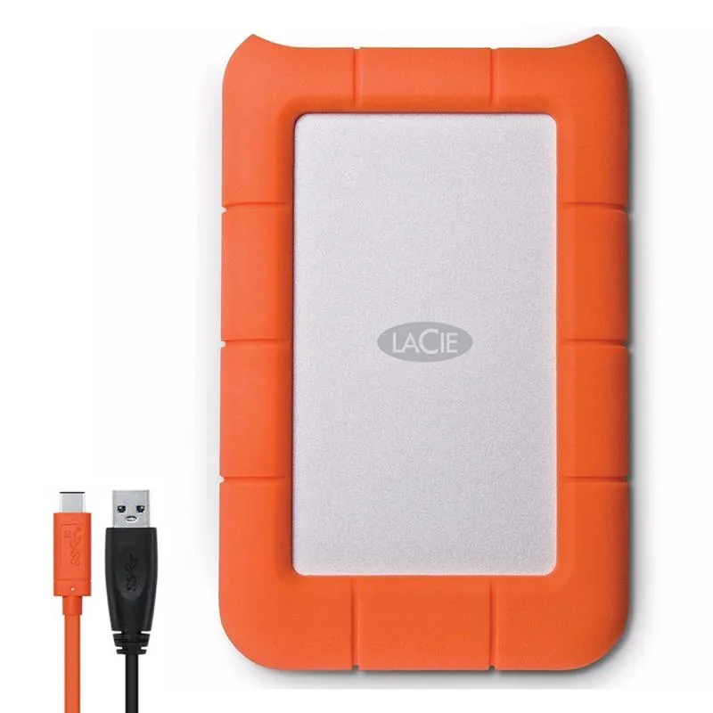 DISCO DURO EXTERNO LACIE 2TB USB 3.0 PORTATIL 5400 RPM LAC9000298