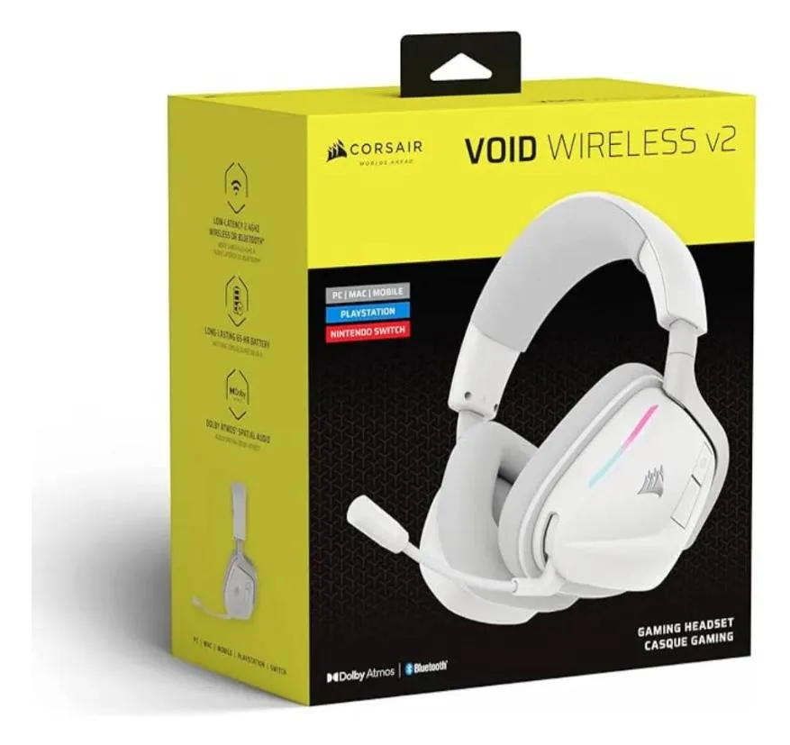 Auricular Corsair Void Wl V2 White