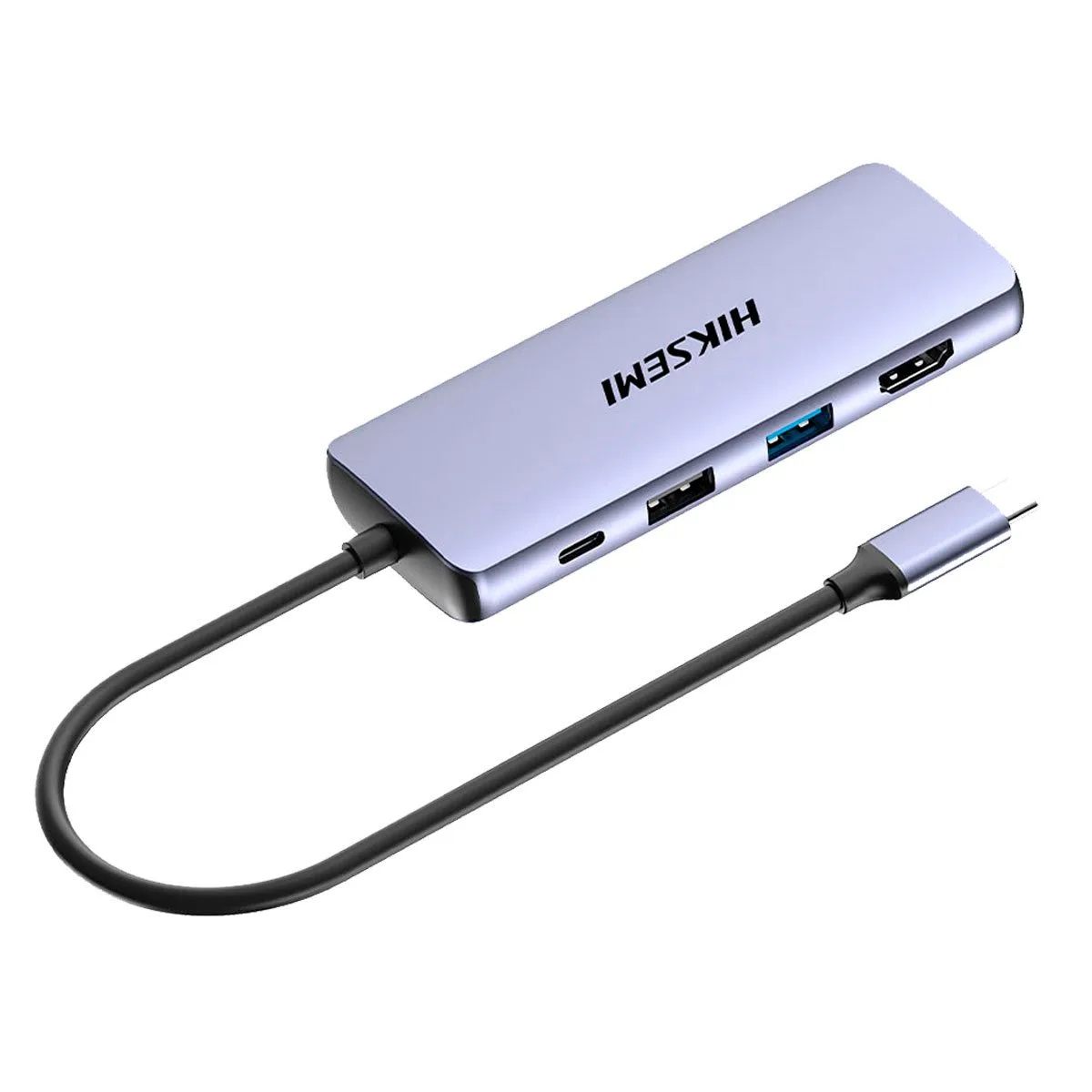 ADAPTADOR HUB HIKSEMI MULTIFUNCION TIPO C 8 EN 1 DS8