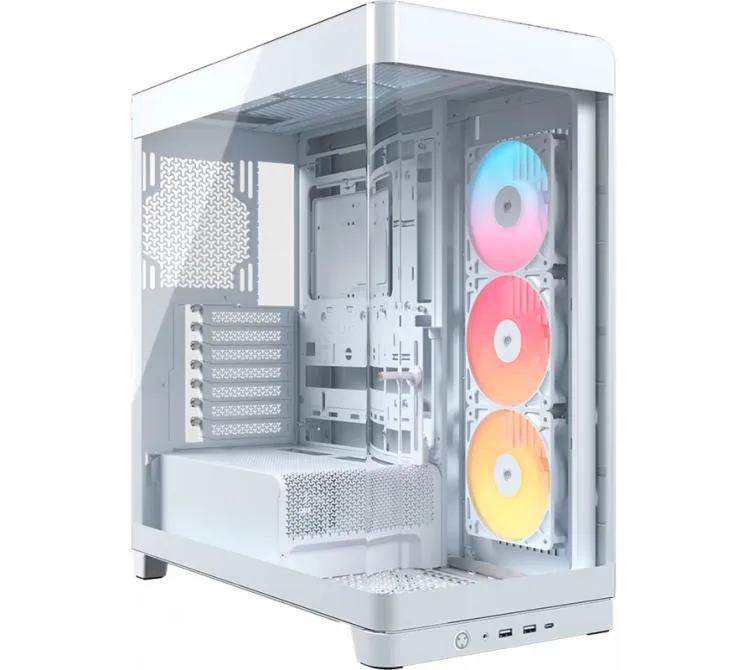 GABINETE CORSAIR 4500X RS-R ARGB WHITE