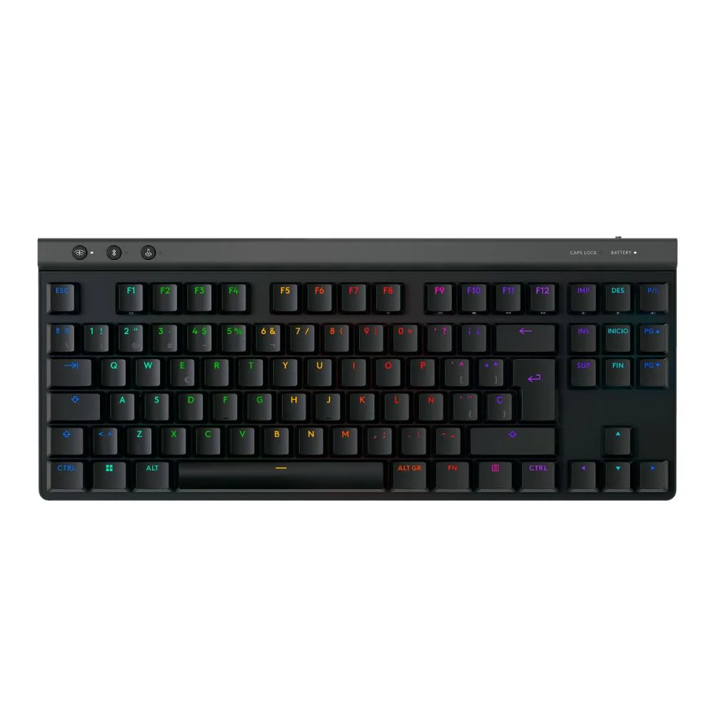 Teclado Logitech G515 Tkl Lightspeed Black Wireless 2.4GHz - BT