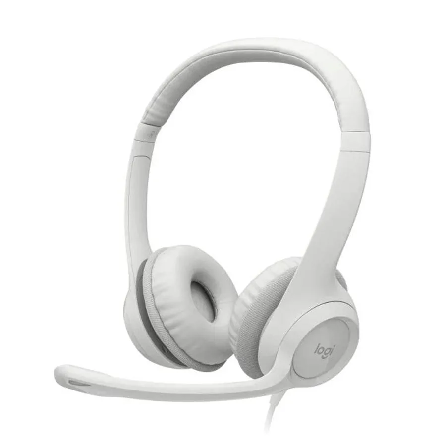 HEADSET LOGITECH H390 WHITE USB