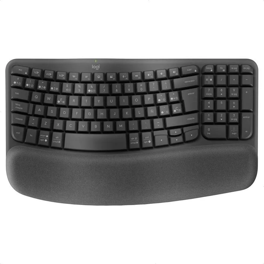 TECLADO LOGITECH WIRELESS KEYS ERGO ESPAÑOL NEGRO