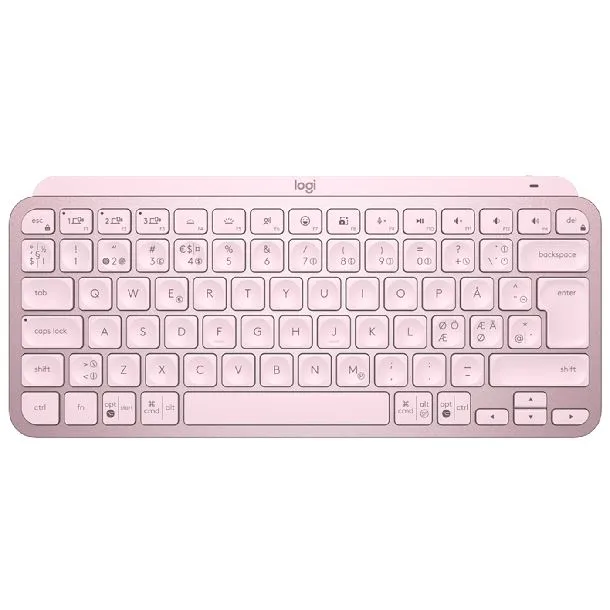 TECLADO LOGITECH MX KEYS MINI ROSE WIRELESS RETROLUMINADO