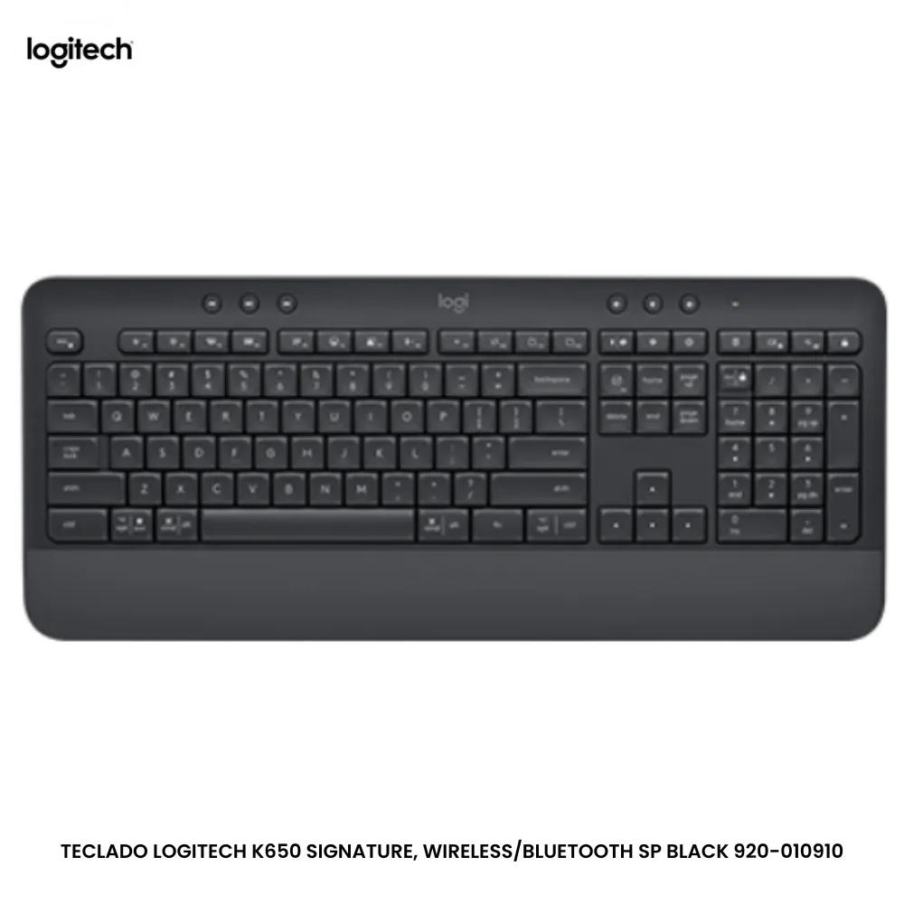Teclado Logitech Signature K650 Inalámbrico Blueto...