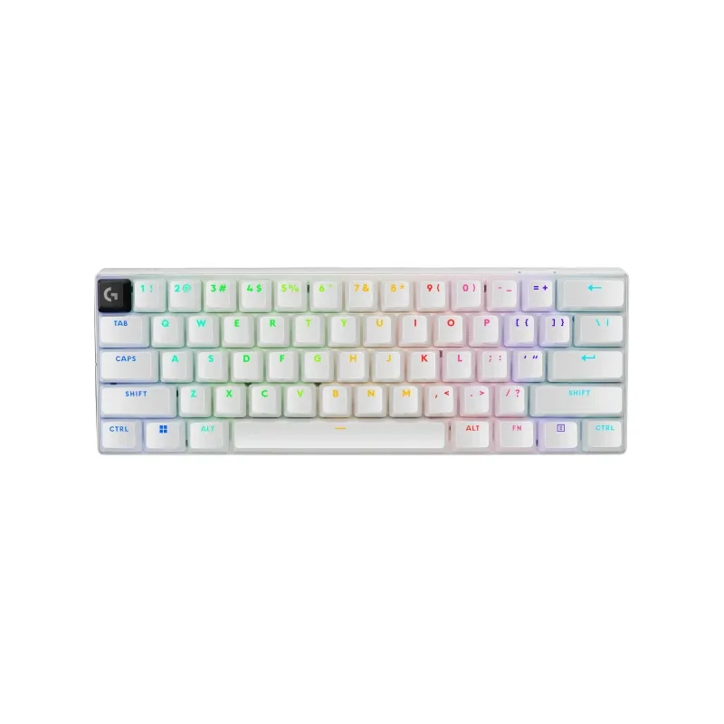 TECLADO LOGITECH PRO X 60 WHITE LIGHTSPEED 920-011921