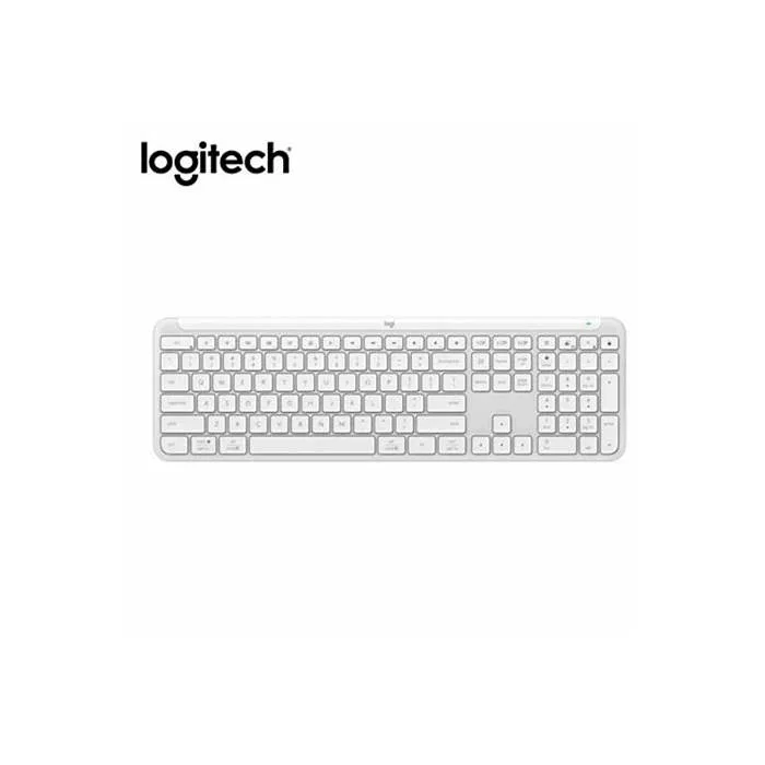 Teclado Logitech K950 Slim White Wireless 2.4GHz - BT