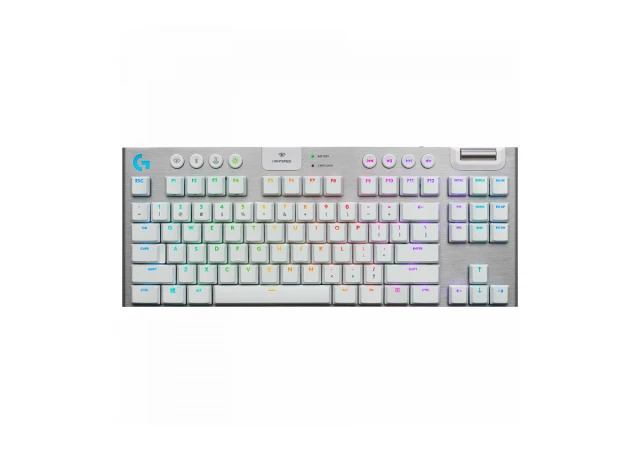 TECLADO LOGITECH G915 X TKL WHITE WIRELESS 2.4GHZ - BT