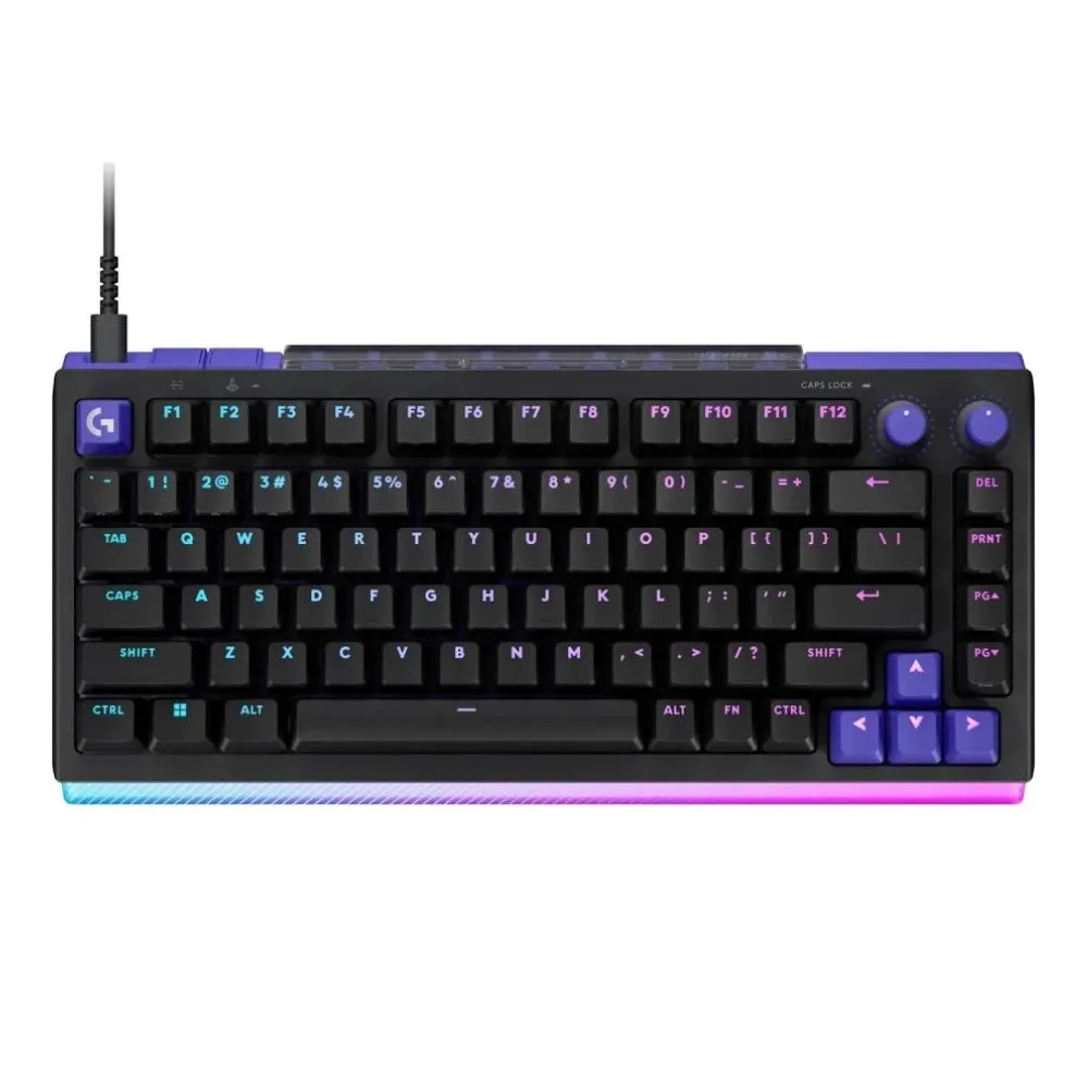 TECLADO MECÁNICO GAMER LOGITECH G G512 X 75 RGB NEGRO
