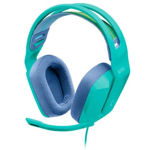 HEADSET LOGITECH G335 GAMING MINT PLUG 3.5MM