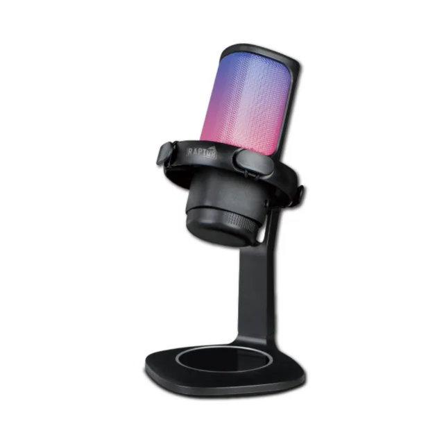 Microfono Raptor Vox Pro RGB USB P/Streaming