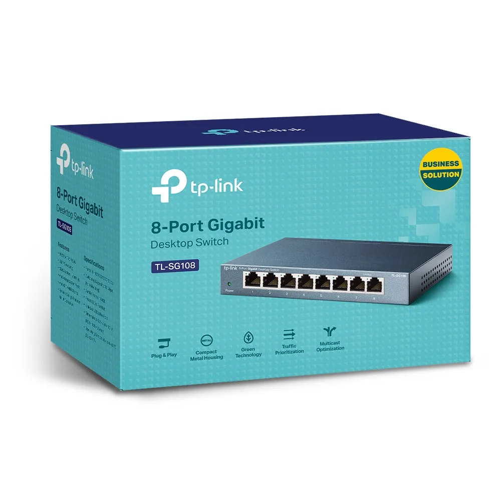 SWITCH TP LINK 8 PUERTOS GIGABIT