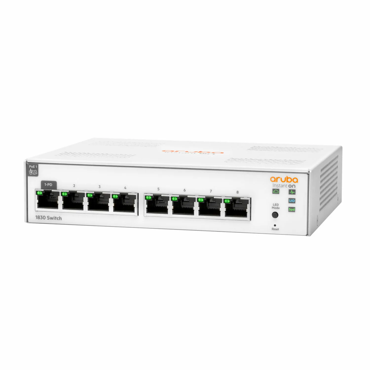 SWITCH 8P ARUBA INSTANT ON 1830 8G