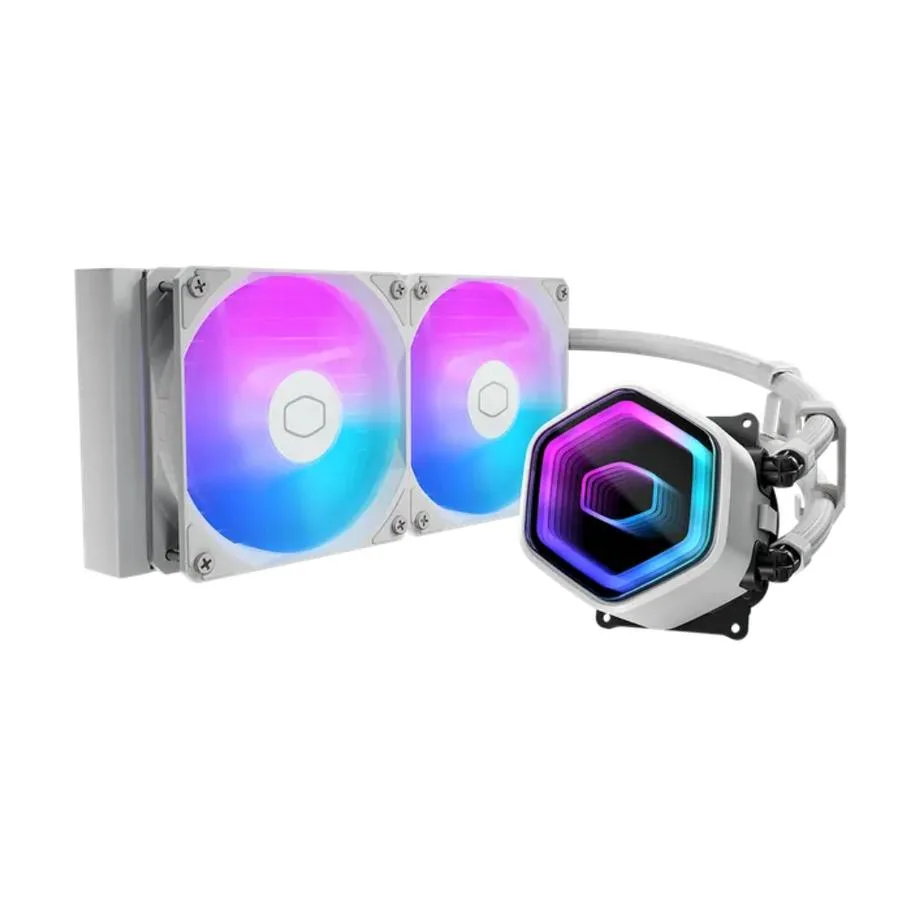 WATERCOOLING COOLER MASTER MASTERLIQUID 240 CORE II WHITE EDITION