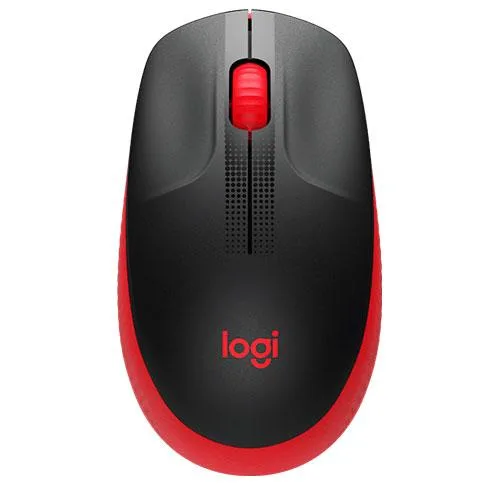 MOUSE LOGITECH M190 RED WIRELESS 2.4GHZ