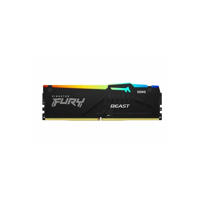 Memoria RAM Kingston 16 GB 6000 MHZ DDR5 Fury Beast Black