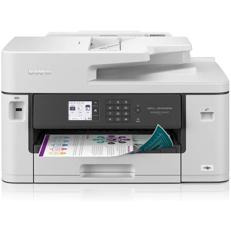 MF BROTHER MFC-J5340DW 28PPM WIFI FAX RED A3