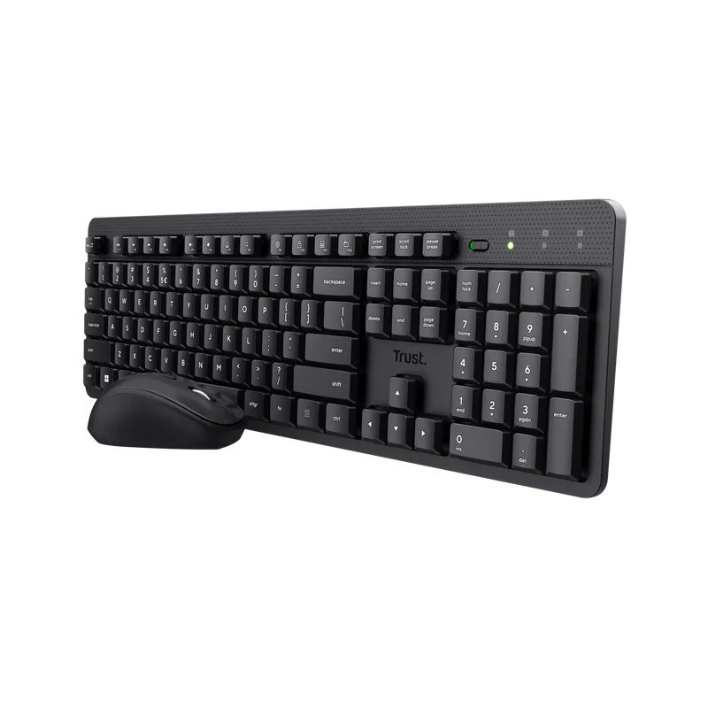 Teclado Y Mouse Trust Ody II Wireless Es White